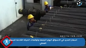أسعار الحديد في الأسواق اليوم الجمعة وتوقعات الحركة القادمة للسوق المحلي